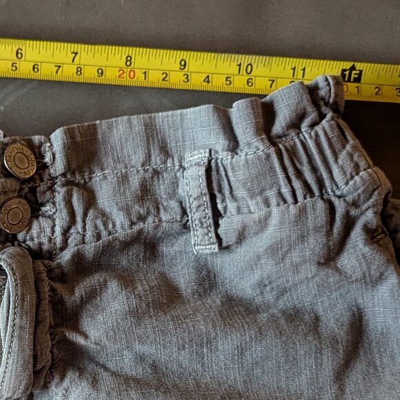 Zara | PAPERBAG SHORTS |Gray - Picture 6 of 16